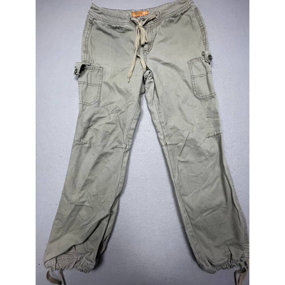 Periscope Cargo Pants Cotton Canvas Sage Green Size 1 W28 Womens